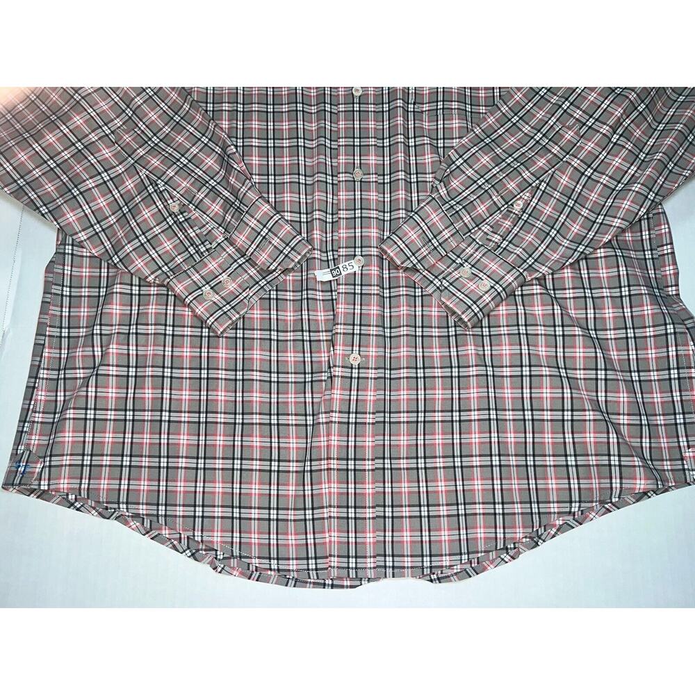 Southern Tide Shirt Men's Size M Brown Plaid Classic Fit Long Sleeve Button Logo - Picture 6 of 13